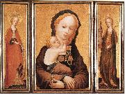 MASTER of Saint Veronica Triptych oil painting picture wholesale
